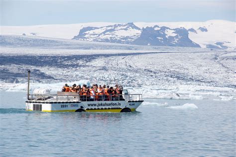 Amphibian Boat Tour On Jokulsarlon Glacier Lagoon Activity Iceland