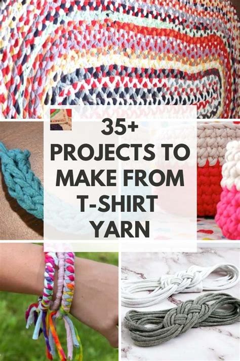 Over 45 T Shirt Yarn Projects