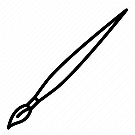 Art Brush Drawing Equipment Paint Tool Icon