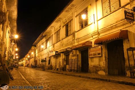 The Historical Calle Crisologo Of Vigan City Ilocos Sur A Not So