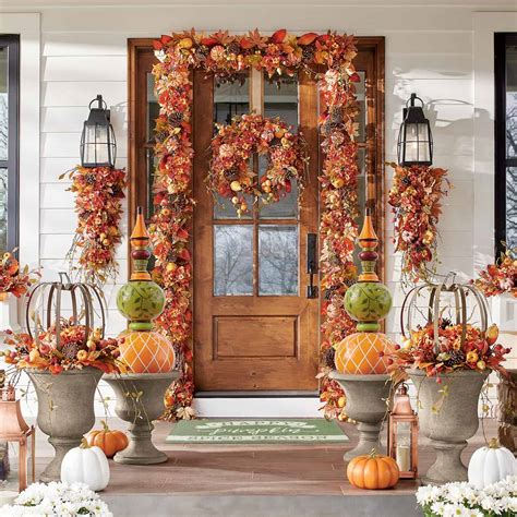 Fall Front Porch Ideas And Pictures Image To U