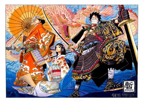 Color Spreads One Piece Japan One Piece Manga One Piece Chapter