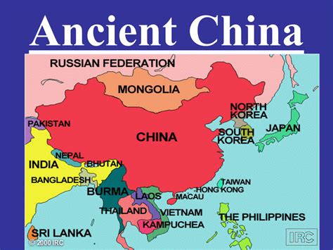 Map Of Ancient China By Christian Kretz Thinglink Anc