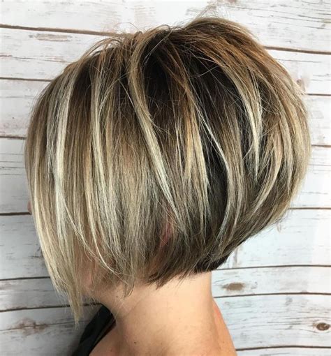20 Collection Of Voluminous Nape Length Inverted Bob Hairstyles