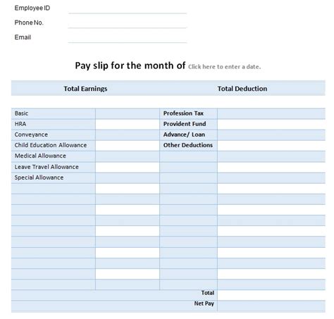 Driver Salary Receipt Excel Template Excel Tmp