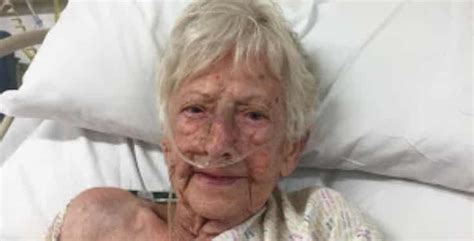 89 year old grandmother who beat breast cancer cancer of the womb and skin cancer also defeats