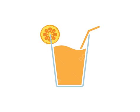 Jugo De Naranja Vector Ilustración Diseño Bebida Fondo Natural Vector