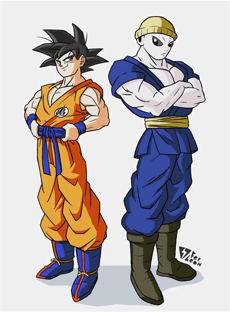 Five years after winning the world martial arts tournament, gokuu is now living a peaceful life with his wife and son. berleon: "Back to Basics! " | Anime dragon ball, Dragon ball art, Anime character design