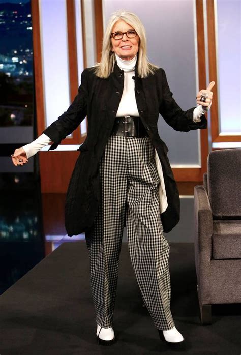 Diane Keaton Style Her Best Looks From Annie Hall To 2019 Who What Wear Fashion Diane