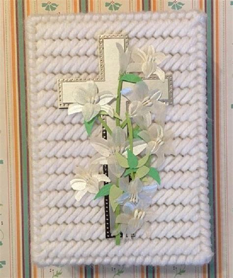 Boxed Set Of 5 Prayer Cloths Lily Of The Valley Flowers Handmade