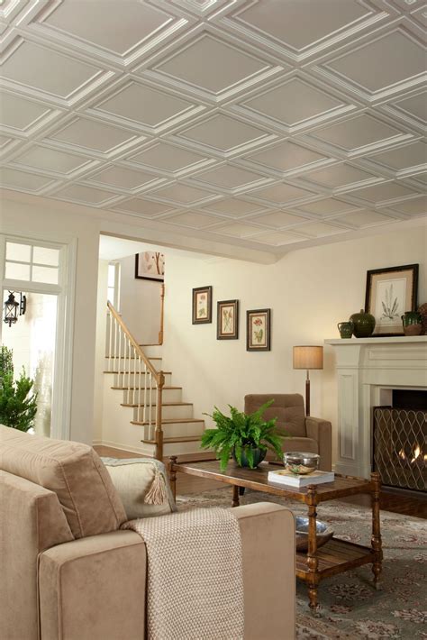 Ceilings 1280bxa armstrong ceiling tiles armstrong false ceiling panels feature quick and fit into a of historic places is the second tallest. Get a classic coffered look at a fraction of the cost ...