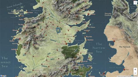 Game Of Thrones Map Pdf