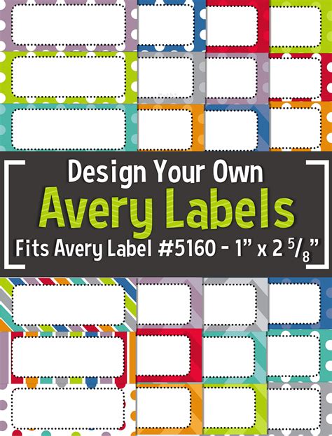 Avery 5160 Label Template Free Return Address Labels Bamboo 30 Per