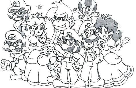 Mario Odyssey Coloring Pages At Getdrawings Free For In 2022 Super