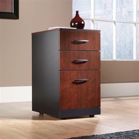 Sauder storage cabinet is the most popular one. Sauder (401443) Via 3-Drawer File Cabinet - The Furniture Co.