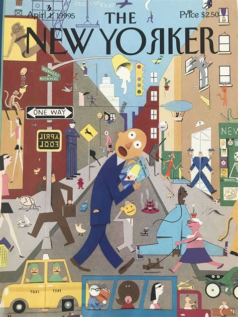 April 1 1995 The New Yorker Magazine Original Cover Etsy In 2021