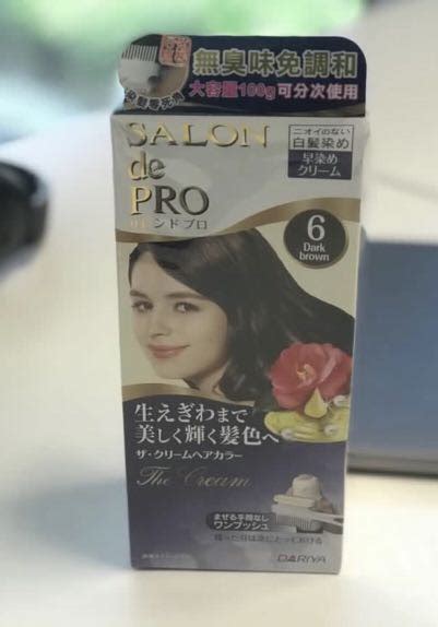 Japan Dariya Salon De Pro The Cream Hair Color For Gray Hair Beauty