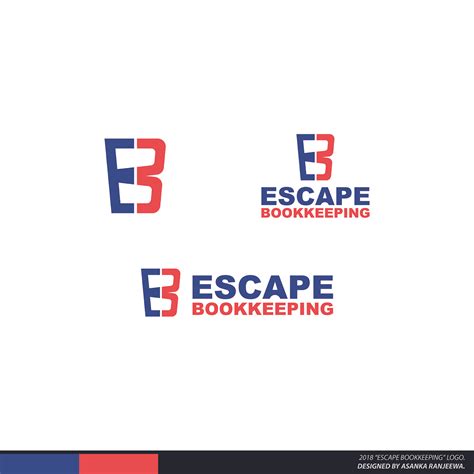 Bold Modern Bookkeeper Logo Design For Escape Bookkeeping By Asanka