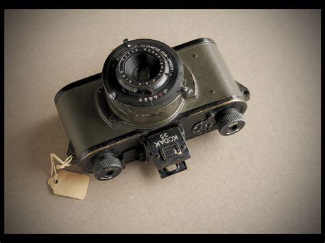 C1942 Wwii Us Army Signal Corps Field Camera Model Kodak Ph 324