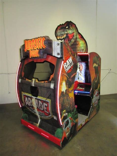 Jurassic Park Deluxe Arcade Game Raw Thrills