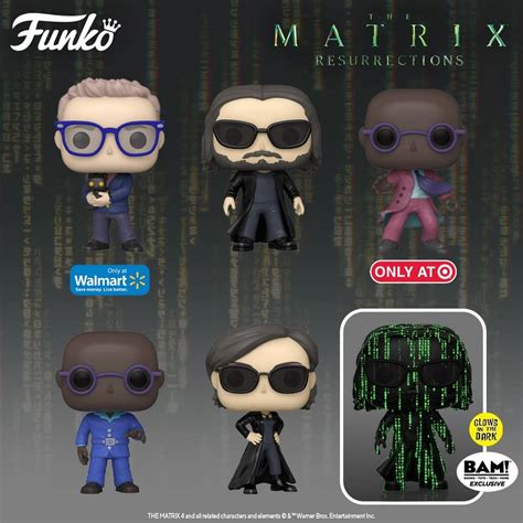 6 New The Matrix Resurrections Funko Pops To Collect 2021