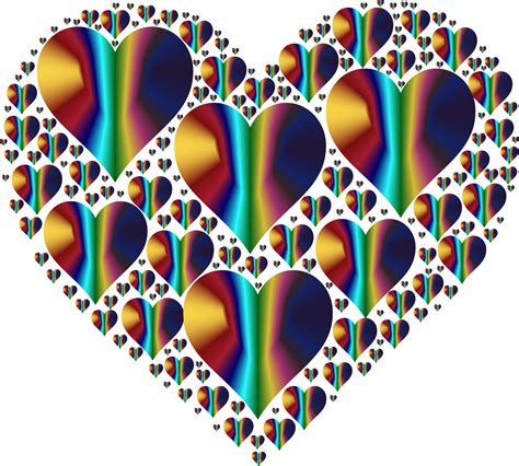 Clipart Hearts In Heart Rejuvenated 2