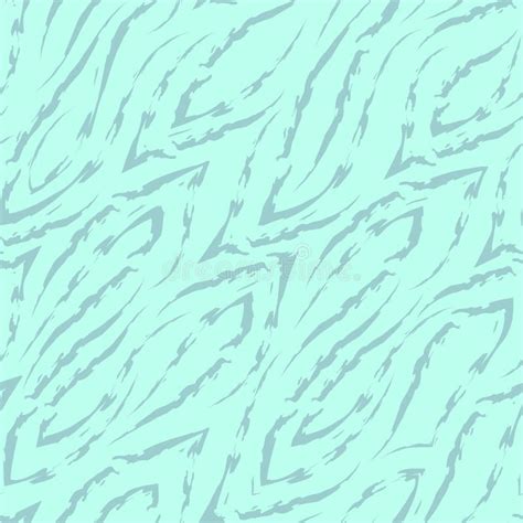Seamless Vector Turquoise Pattern Of Lines With Sharp Corners Smoothly