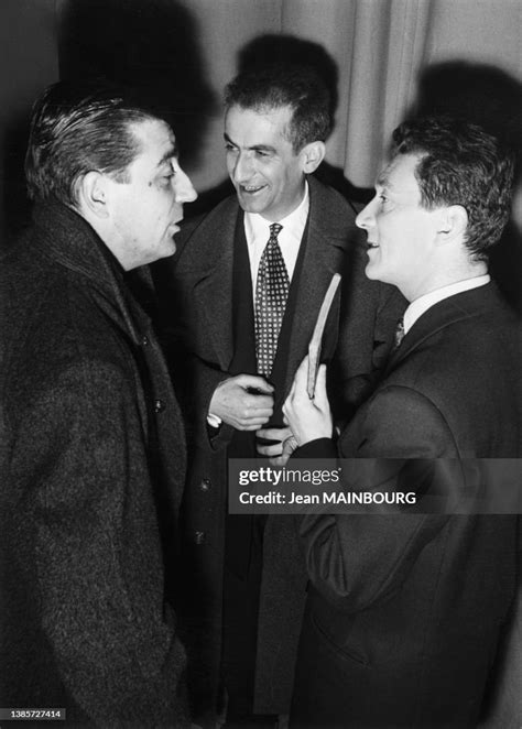 François Périer Et Louis De Funès Dans Les Années 1950 News Photo