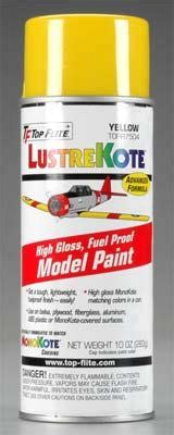 Looking for the web's top paints sites? Top-Flite LustreKote Spray Yellow 10 oz #topr7504