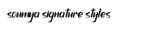 95 Soumya Signature Styles Name Signature Style Ideas Special Esignature