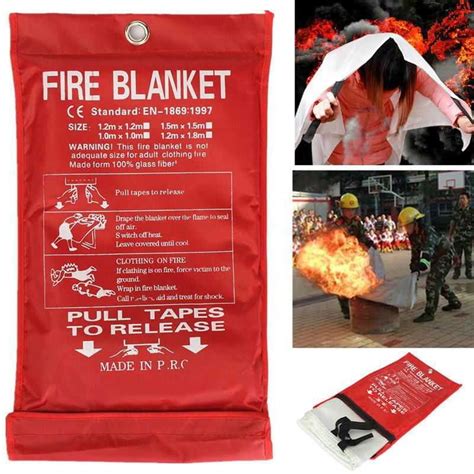 1x1m Fire Blanket
