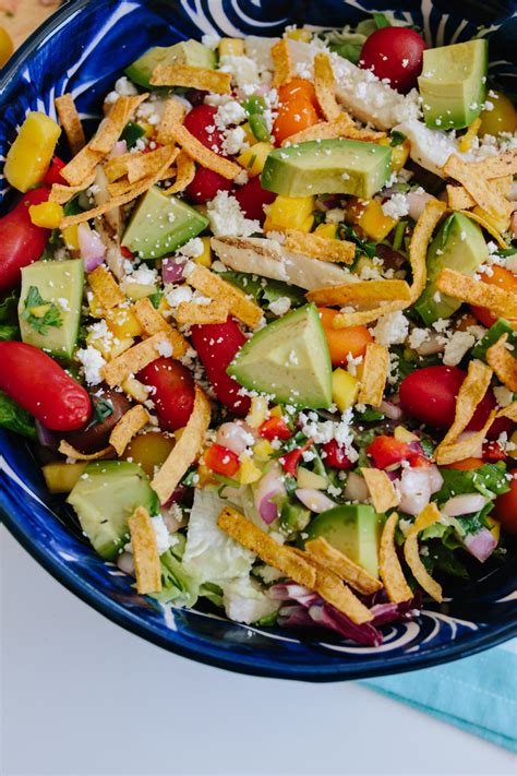 Southwest Grilled Chicken Salad Easy Recipes Lone Star