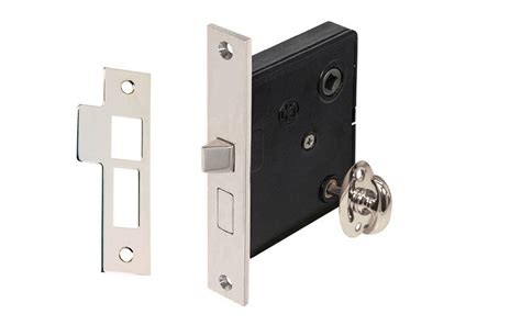 Classic Brass Interior Mortise Lock Set With Thumbturn