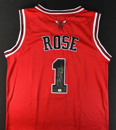 Mens chicago bulls derrick rose basketball jersey black. Derrick Rose Signed Bulls Jersey (GA COA) | Pristine Auction
