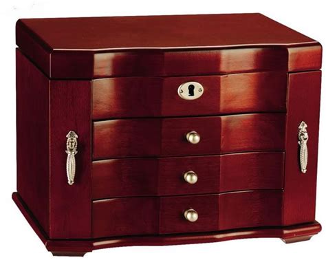 Sophie Jewelry Chest In Cherry Discover Beautiful Jewelry Boxes For