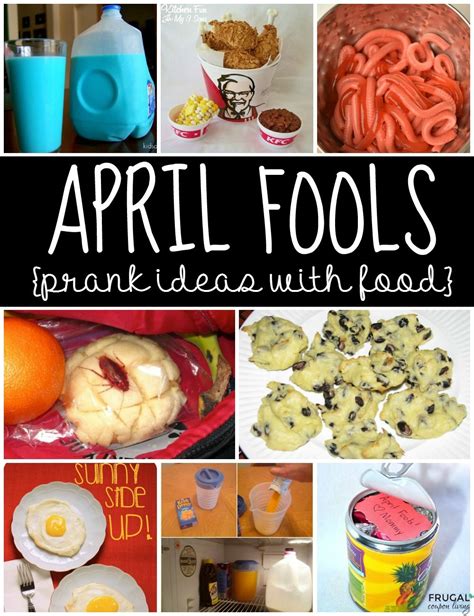 April Fools Day Prank Ideas April Fools Food Food Pranks April