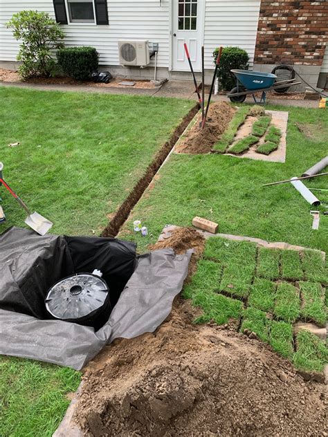 Plus, installing rubber plugs on the drain can also solve the sewer water problem right off the bat. Underground Drainage Pit Installation for Sump Pump Water ...