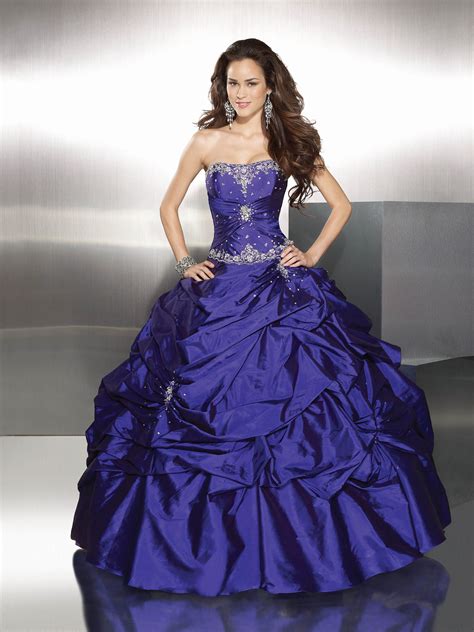 Ball Gown Taffeta Strapless Natural Waist Floor Length Lace Up