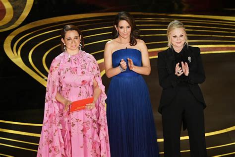 maya rudolph amy poehler and tina fey mean girled the academy at the 2019 oscars