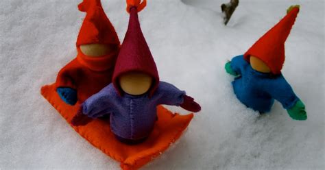Acorn Pies How To Make A Snow Child Toy