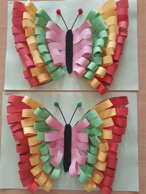 Paper Butterfly Valentine Crafts For Kids Spring Crafts Crafts For Kids