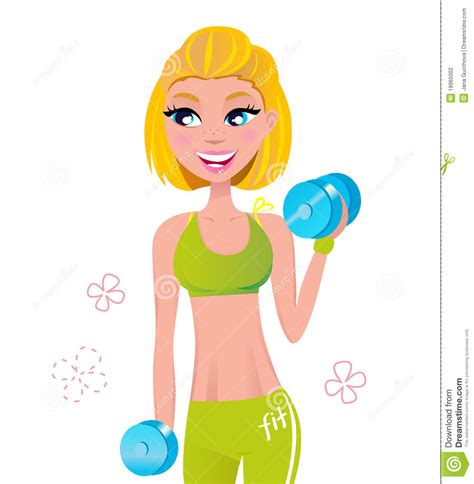 Girl Exercise Clipart Free Download On Clipartmag