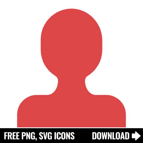 Free Red Person Svg Png Icon Symbol Download Image