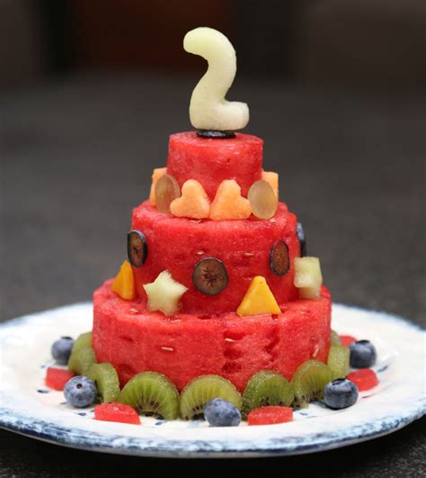 A Little Cake For Two Fruity Cake Healthy Birthday Cakes Fresh Fruit Cake