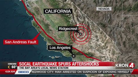 Strongest Earthquake In 20 Years Rattles Southern California Kron4