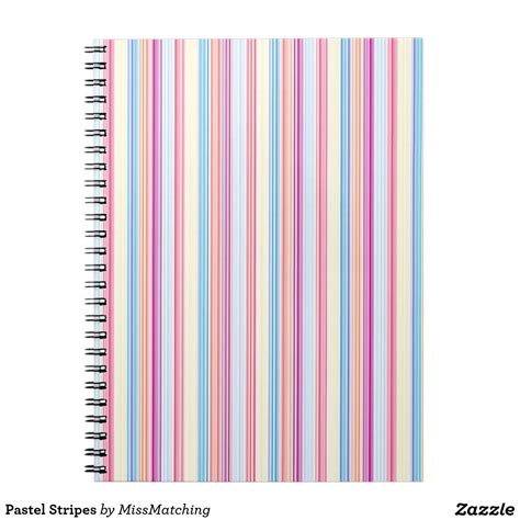 pastel-stripes-spiral-notebook-pink-notebook,-notebooks-journals,-spiral-notebook