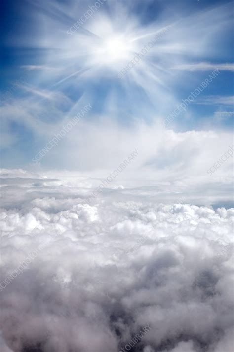 Sun Above Clouds Stock Image C0382224 Science Photo Library