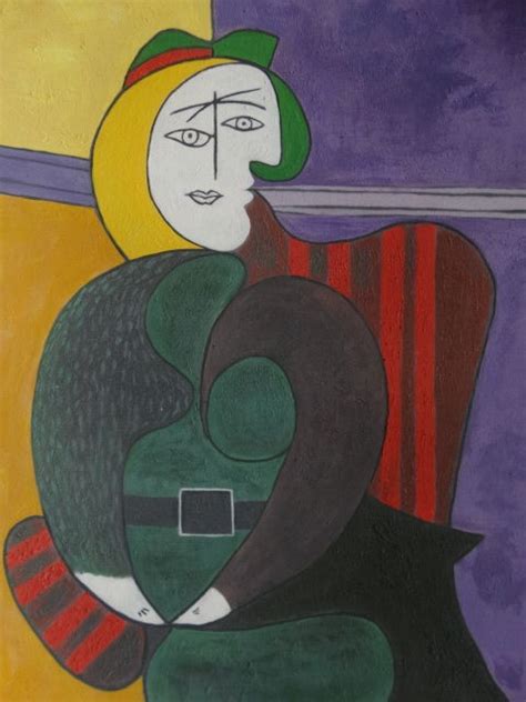 Pablo picasso woman in red armchair estate signed limited edition. Pablo Picasso (after) - The Red Armchair - Catawiki
