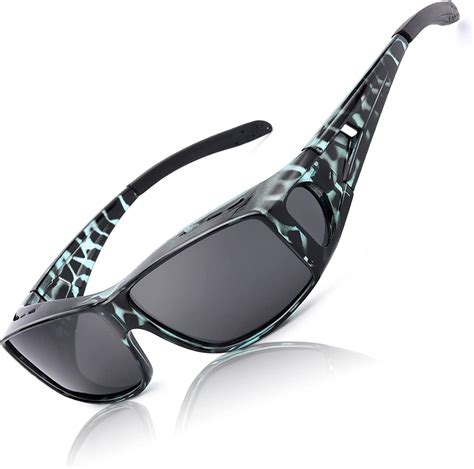 lvioe fit over glasses sunglasses wrap around polarized sunglasses with uv protection for men