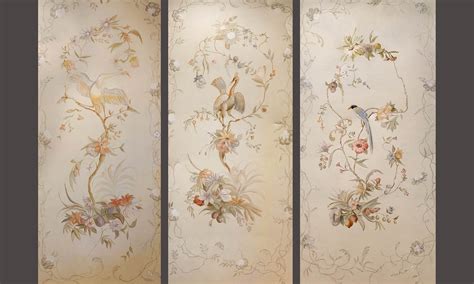 Zoë Design Hand Painted Wallpaper Panels